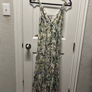 Abercrombie & Fitch Floral Maxi Dress Small S